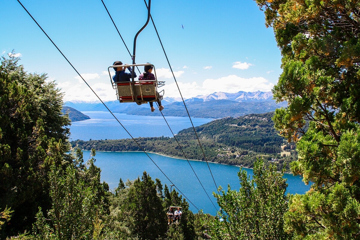 Cerro Campamiento view in Bariloche Argentina