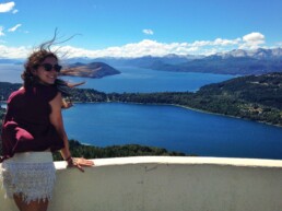 Lake views of Bariloche in Argentina