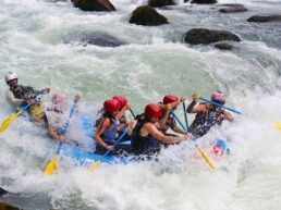 White water rafting in Pucon Chile
