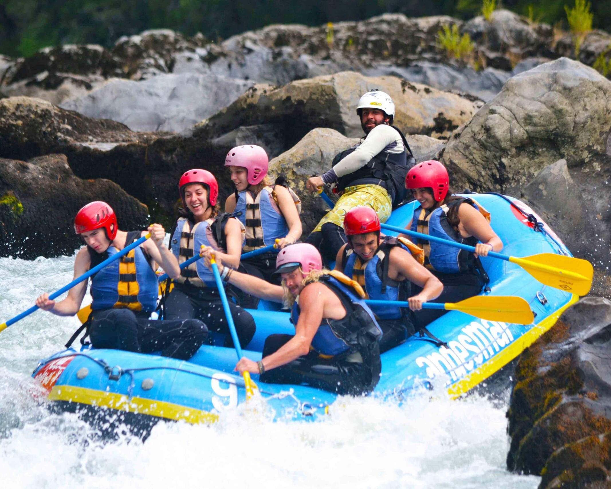 White water rafting in Pucon Chile