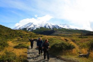 end of the torres del paine trekking