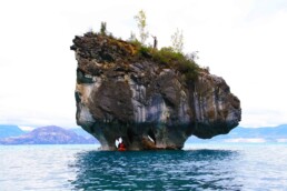 kayaking marble caves chile