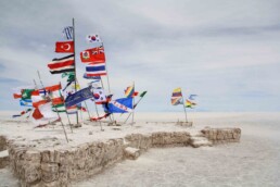 flags countries uyuni salt flats