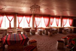 Salt hotel in Uyuni Bolivia
