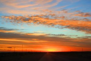 sunset sky roadtrip ushuaia