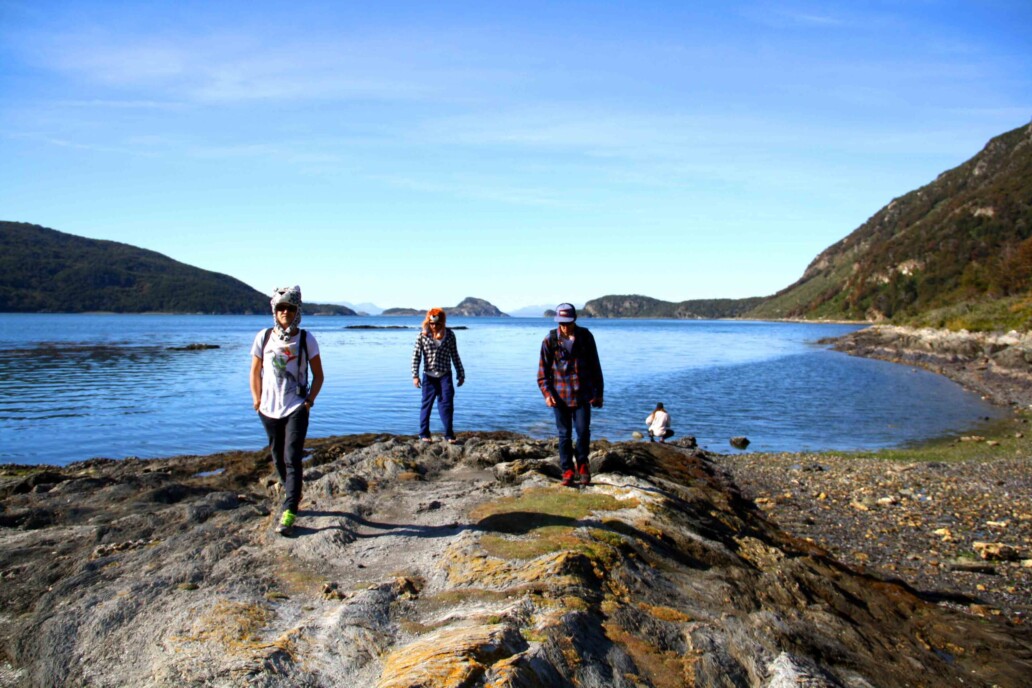 views over Tierra del Fuego National Park Argentina