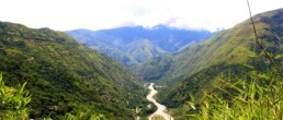 Inca Jungle Trail views in Peru