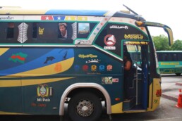 local bus in Ecuador