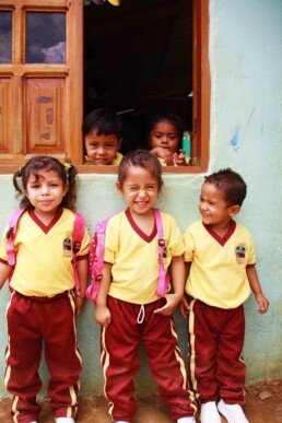 Kids at the elementary school at Mi Casa en Ipauratu