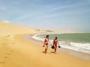 beach walks desert punta Gallinas