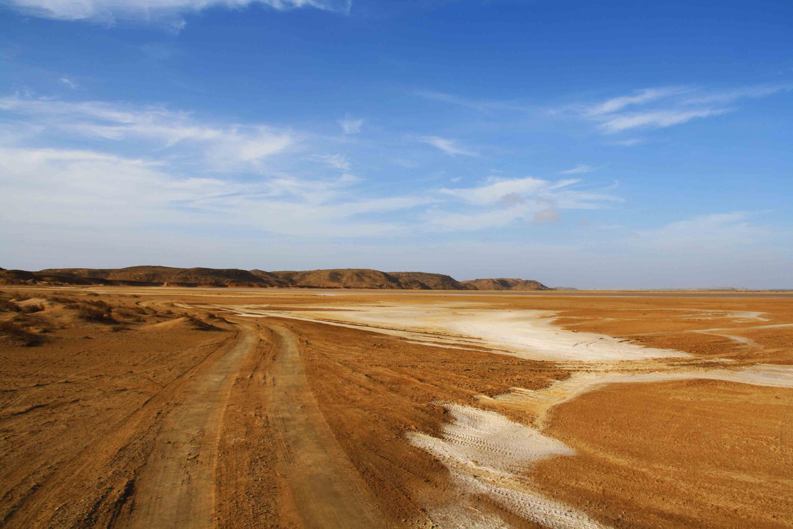 Desert roads in La Guajira