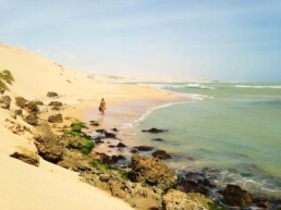 Punta Gallinas desert beach