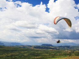 paragliding over the chicamocha canyon
