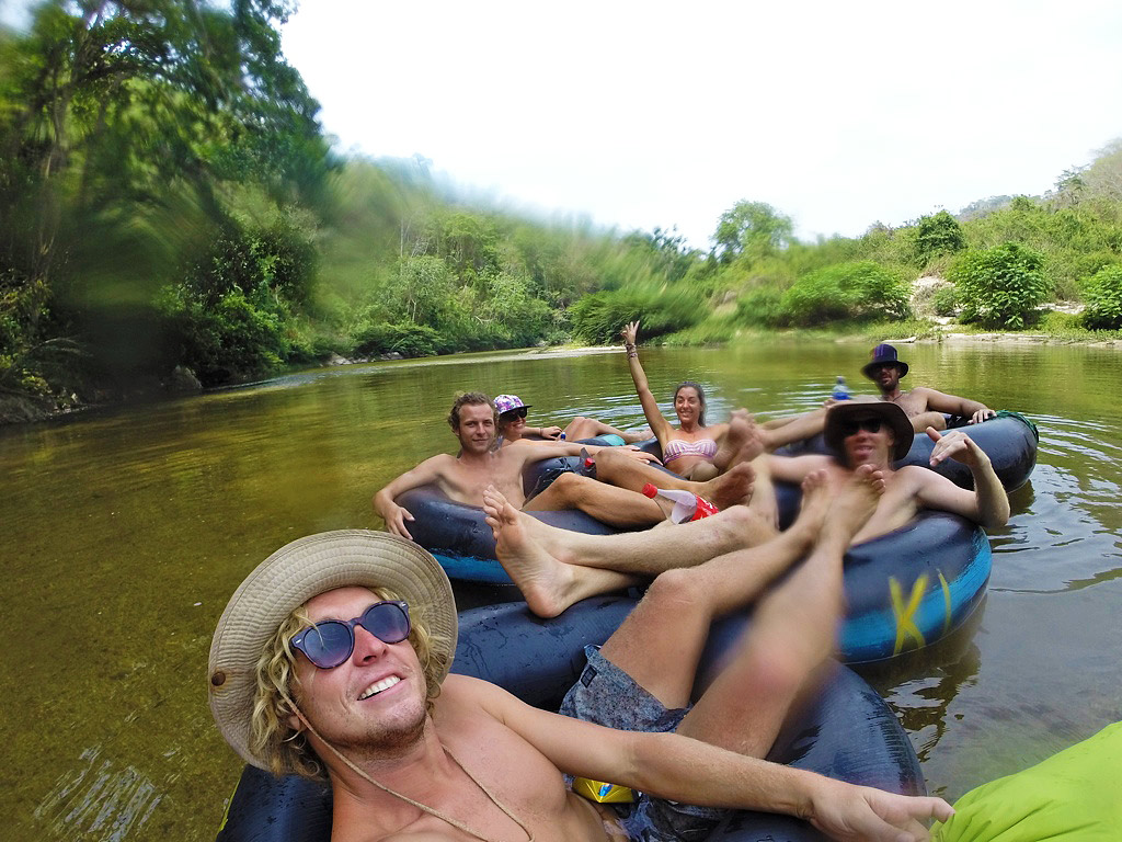 river tubing on the palomino river