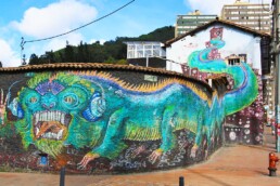street art tour downtown bogota colombia