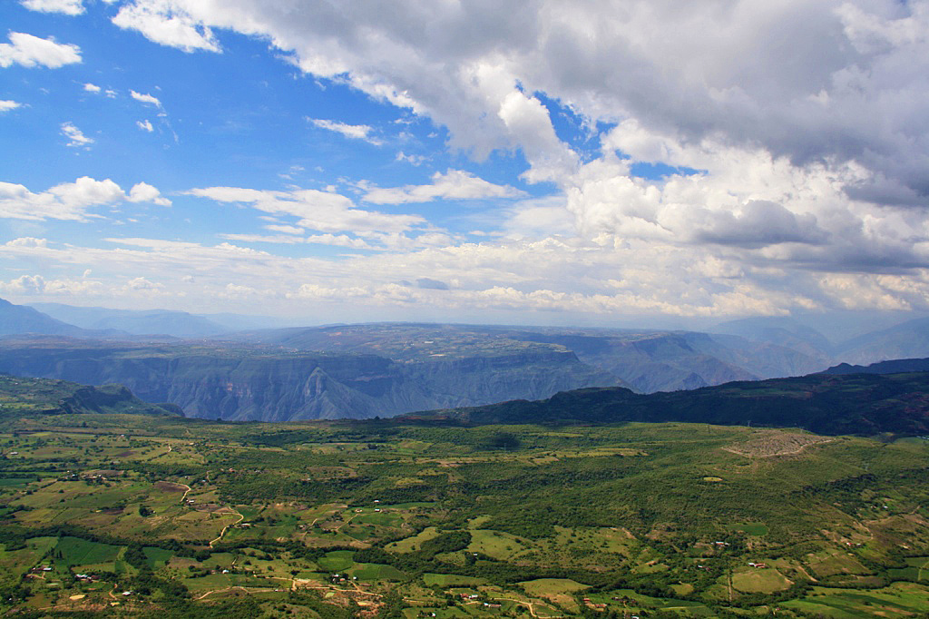 view of the chicamocha canyon