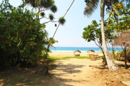 beach view Talalla bungalows sri lanka