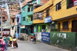 favelas of medellin daily street life