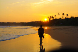 sunset beach walks Talalla sri lanka
