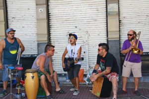 music buenos aires argentina street artists san telmo