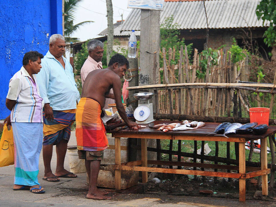 fish market ahangama sri lanka