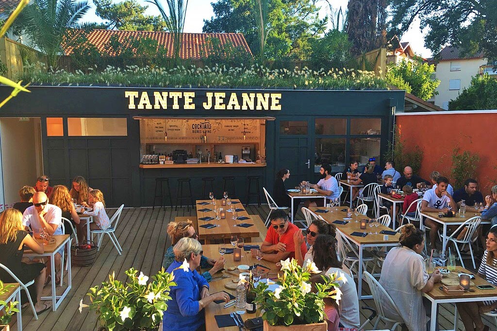tante jeanne restaurant food hossegor france