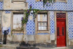 house tiles porto city portugal