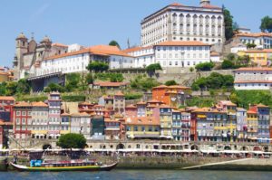 River sider Ribeiro Douro in Porto Portugal