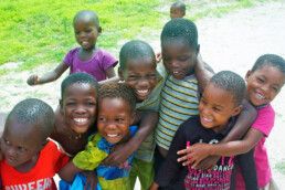 children village okavango delta botswana