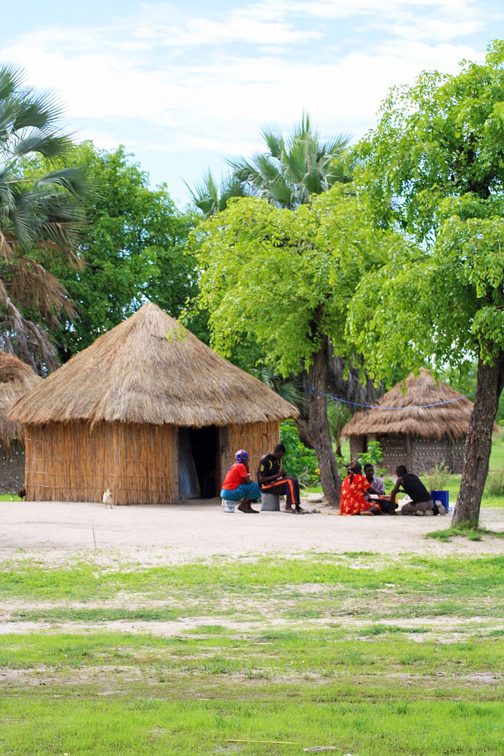 okavango delta village botswana