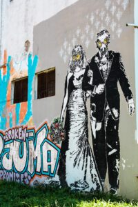 Street art in La Boca Buenos Aires