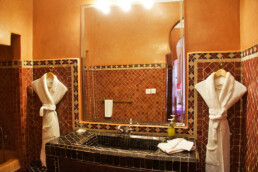 bathroom riad yasmine marrakech morocco