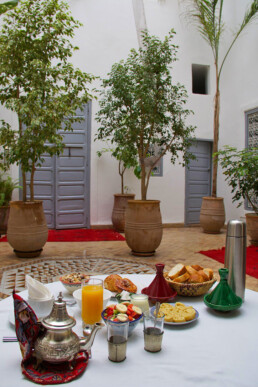 breakfast riad tizwa marrakech morocco