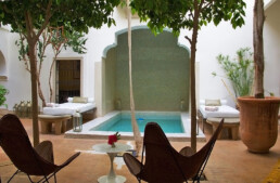garden riad al massarah swimming pool marrakech