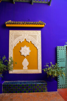 jardin majorelle house yves saint laurent marrakech morocco