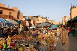 market souk medina marrakech morocco