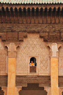 marrakech ben youssef madrasa morocco