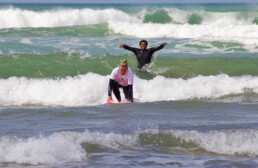 moulay surfing lesson karma surf retreat