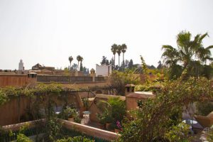 rooftop terrace garden dar rbaa laroub marrakech riads