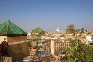 rooftop view riad khol marrakech riads morocco