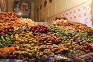 sweets medina souks marrakech morocco