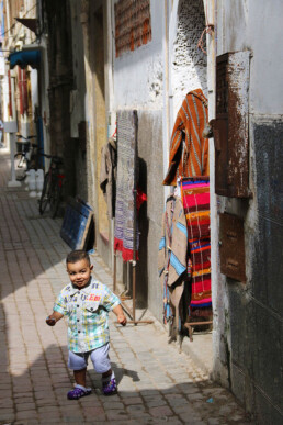 child streets medina essaouira morocco