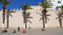 Medina walls of Essaouira Morocco