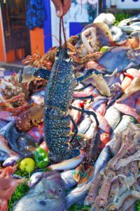 seafood fish market lobster essaouira morocco
