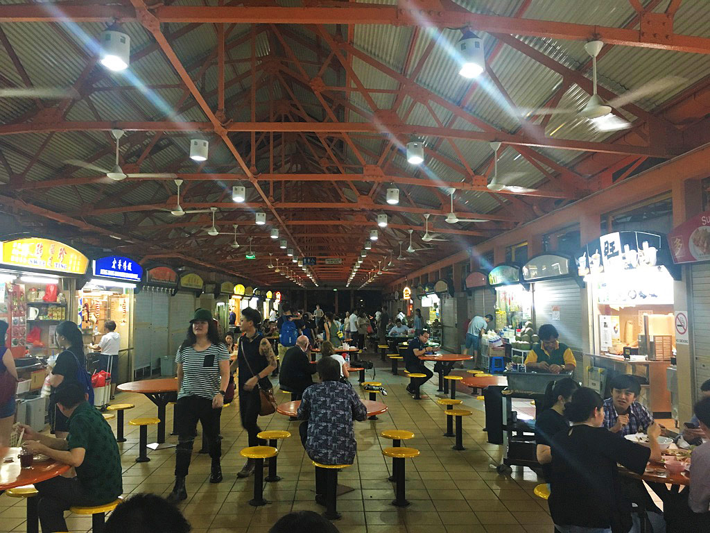 maxwell hawker food centre singapore
