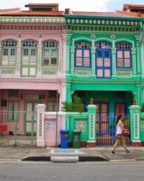 singapore katong neighborhood peranakan houses