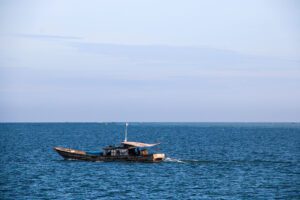 Fishermen boat in Pulau Weh Sumatra