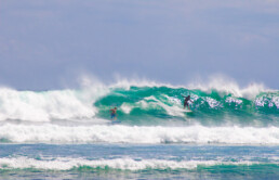 surfing waves balangan beach bali