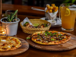 Delicious pizza's at Milk and Madu