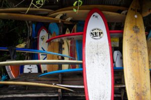 surfboards beach bali